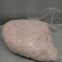 Thermal Insulated Blackout Window Curtains, 52" W x 96" L x 2 Panels, Boho Ruched Window Treatments with Butterfly Flowers, Rustic Rod Pocket Drapes for Room, Peach Pink (LQ-30)