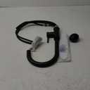 Black Kitchen Faucet, Kitchen Faucets with Pull Down Sprayer, Matte Black RV Kitchen Sink Faucet, 15.5-Inch Faucet for Kitchen Sink for 3 Hole