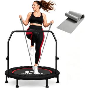 KENSONE 40" Mini Rebounder Trampoline for Adults, Workout Exercise Spring