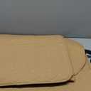 Seat Back Protector + Large Capacity Pocket Storage Organizer,Preventing The Impact of Children Stepping on The Seat Backrest (Style A-Brown)