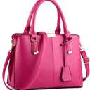 Pahajim Women Fashion Purses and Handbags Shoulder Tote Bags Top Handle Satchel for Women (Rose)