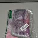 Miuyunya Pack of 2 Modern Pink Decorative Throw Pillow Covers 18x18 Inch Art Square Cushion Covers Abstract Oil Painting Pillowcases with Zippers Farmhouse Decor for Sofa Bedroom Living Room