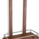 AquaTeak The Original Moa Small Teak Shower Caddy