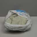 H.VERSAILTEX Bathroom Rugs Bath Mats Sets Super Absorbent Chenille Striped Bath Mats Non Skid Machine Wash Dry Rugs for Bathroom Floor Set of 2 (Sage, 47 x 17 Plus 17 x 24 - Inches)