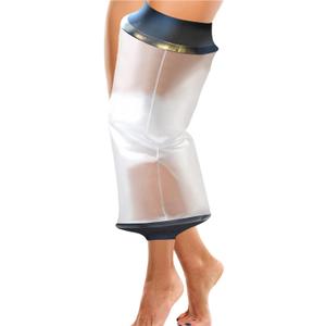 Knee Cast Cover for Shower, Waterproof Bandage and Cast Protector for Knee Replacement Surgery, Wound, Burns Watertight Protection Reusable,