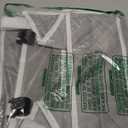 Ofiray-home Hanging Diaper Organizer for Changing Table,Cribs,Car,Playard or Wall & Nursery Organization-Durable 2-Tier Diaper Organizer with Mesh Pockets and Viewable Design, Won't Deform, Light Gray