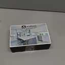 Asidrama 10 Pack 5 Inch(128mm) Brushed Antique Brass Cabinet Pulls, Kitchen Aged Brass Cabinet Handles Vintage Hardware for Cupboard Drawer (5" Hole Center)