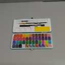 Artistro Watercolor Paint Set, 48 Vibrant Colours in Portable Box, Includes Metallic and Fluorescent Colours, Perfect Travel Watercolor Set for Artists, Hobby Painters and Painting Lovers