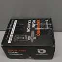 Foam Cannon Wide Mouth for Pressure Washer, Thick Snow Foam Lance for Car Wash, Adjustable Soap Cannon with 1/4 Inch Quick Connector, Additional 1.1mm Orifice Nozzle