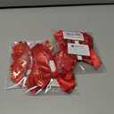 3 x doboi 6 Pcs Christmas Hair Bows for Girls - 4.3 Inches Handmade Toddler Bows With Alligator Clips - Glitter Hair Accessories for Baby Girls Teens Kids