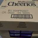 8 x Multi Grain Cheerios, Heart Healthy Breakfast Cereal, Gluten Free, Family Size, 18 oz (EXP 04/02/27)