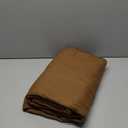 Woolly Mammoth Merino Wool Blanket - Large 66" x 90", 4LBS Camp Blanket | Cabin Throw, Cold Weather, Emergency, Dog Camping Gear, Hiking, Survival, Army, Outside, Outdoors, Twin Size Bed, Brown Color