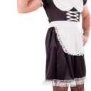 Fun Shack Maid Outfit for Men, Male Uniform, French Maid Costume, Party Dress Up (X-Large)