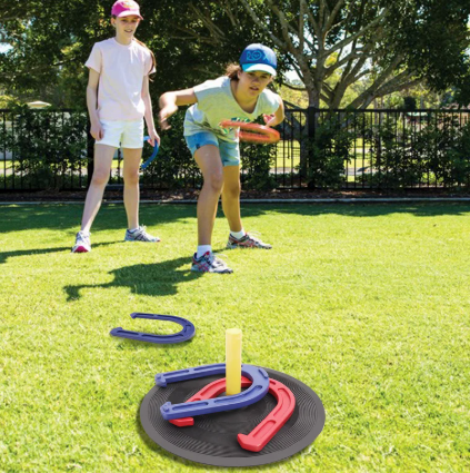 Plastic Horseshoe Havoc Game