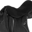 Acavallo Gel Seat Saver Dressage Dri-Lex Ortho-Coccyx, Color Black, Size Large (AC514-09-LG)