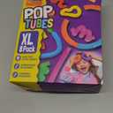 Nutty Toys Jumbo Pop Tubes - 8-Pack XL Sensory Toys - Creative STEM Learning for Kids - Connect & Pop! Top ADHD Autism Fidget 2026, Best Boy & Girl Easter Essentials & Easter Basket Stuffers Gift Idea