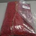 OLANLY Dog Door Mat for Muddy Paws 36x24, Absorbs Moisture and Dirt, Absorbent Non-Slip Washable Doormat, Quick Dry Chenille Mud Mat for Dogs, Entry Indoor Entryway Carpet for Inside Floor, Burgundy