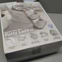 Jool Baby Potty Training Seat with 2 Step Ladder for Toddlers - Splash Guard, Adjustable Height (Gray)