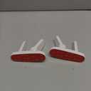 Door Lever Lock (2 Pack)  Prevents Toddlers from Opening Doors  Easy One-Hand Operation for Adults  Durable ABS with 3M Adhesive Backing  No Tools Needed for Install (White)