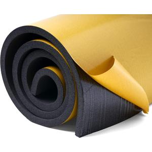 by Big UGGLY Foam Multiple Use, Auto Boat RV Insulation Roll, Medium Density Foam Padding with Adhesive, 60 x 16 x 1/2"