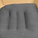 Srutirbo Car Booster Seat Cushion Raise The Height for Short People Driving Hip (Tailbone) and Lower Cack Fatigue Relief Suitable for Trucks, Cars, SUVs, Office Chairs, Wheelchairs (Pure Black), Onesize