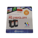 Data Products Remanufactured Inkjet Cartridges Canon PG-210/CL-211 Combo Pack