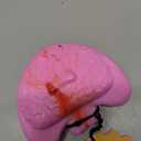 Brain-shaped rubber/silicone dog chew toy