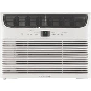 Frigidaire 10,000 BTU Window Air Conditioner with Remote Control, Cools Up to 450 Sq. Ft., Quiet Operation, Eco Mode, 3 Fan Speeds, Auto Restart, White