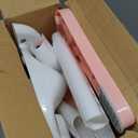 Potty Training Seat with Step Stool, Toddler Potty Training Toilet Seat with Non-Slip Step Splash Guard Safety Handles and Waterproof Cushion, 2 In 1 Toddler Potty Seat (Pink)