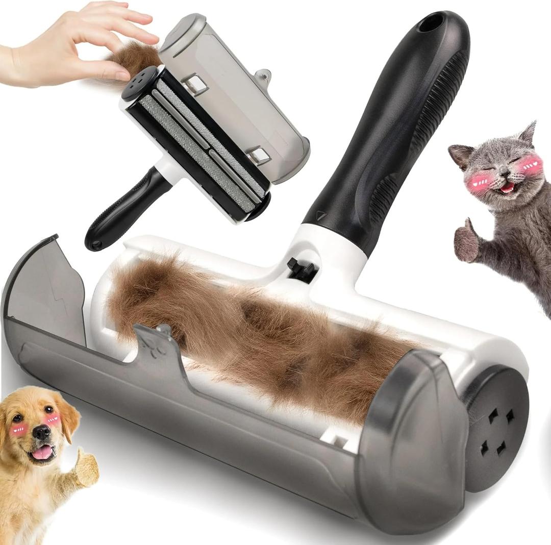 NevEND Pet Hair Roller/Hair Remover - Cat, Dog Hair Roller/Remover for Multi-Surface Fur Hair Removal Tool
