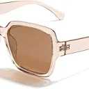 Womens Sunglasses Polarized Oversized Fashion Designer Square Classic Trendy Style