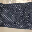 Two Piece Skirt Set for Women Retro Sleeveless Halter Top Long Trousers Polka Dot Matching Summer Outfit Casual (Blue, XS)