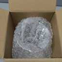 8 inch Clear Glass Flower Vases for Centerpiece Table Home Indoor Desk Decor,Ins Modern Boho Style Vase for Wedding Housewarming Gift (White)