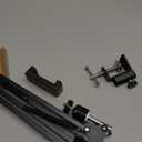 Overhead Tripod Mount for Camera Webcam Ring Light, Flexible Over Head Arm for iPhone with Phone Holder and Ball Head, Table Stand Accessory for Phone Video Recording Live Stream