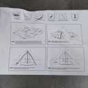 Canvas Bell Tent Yurt Tent 4 Seasons for Camping 100% Cotton Glamping Tents with Stove Jack, Family Camping Outdoor Hunting Party (5M- 16.4FT)