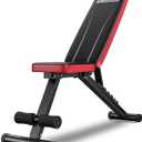 NICEPEOPLE Adjustable Weight Bench for Home Gym, 660LBS Capacity Workout Bench with 8 Backrests for Chest Shoulders Arms, Compact and Foldable Strength Bench for Small Space Apartment Room