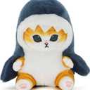 Kawaii Shark Cat Plush Toy Stuffed Animal Doll, Soft Pillow for Boys & Girls (Shark cat, 20cm/7.8in)