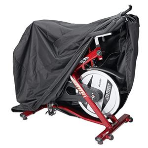 Pro Bike Tool Exercise Spin Bike Cover Protective Rain Sun UV Dust Wind Snow Proof Bicycle Upright Indoor Cycling Protective Covers for Fitness Stationary Bikes, small