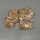 Sunnyglade 500PCS Wood Letter Tiles/Wooden Scrabble Tiles A-Z Capital Letters for Crafts, Pendants, Spelling