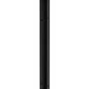 Round Bar Table, Counter Height Pub Table, Bar Height Cocktail Table, Versatile Use, for Dining Room, Kitchen, Bar, Pub, Cafe, Rustic Brown and Black BT10BR