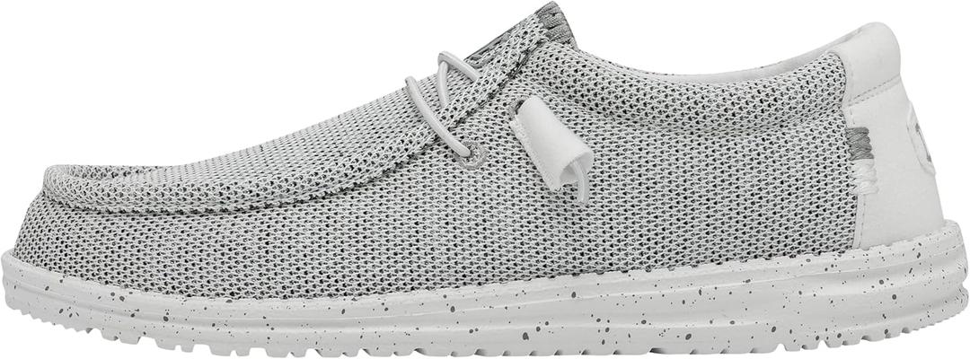 Hey Dude Men's Wally Sox | Mens Shoes | Men's Lace Up Loafers | Comfortable & Light-Weight M13