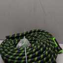 RAINPOINT Metal Garden Hoses for Yard 100 ft - No-kink 304 Water Hose 100ft with 10 mode Nozzle - Brass Connection, Swivel Handle, Flexible Hose,Lightweight, Puncture