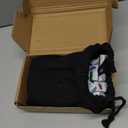 GRACIAS 4 Players Mahjong Block Set for Adult, 128 Green Tiles(1.18) with 4 Different Patterns, Portable Mahjong Set with A Carry Bag & English Instruction, Mahjong Tile Game