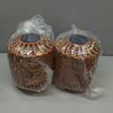 2 Pack Solar Lanterns Outdoor Waterproof, Rattan Solar Lights for Yard, Outdoor Garden Lights, Hanging Lanterns Decorative Birthday Gifts for Mom Grandma, Outdoor Lanterns for Porch Patio Pathway