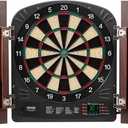 VEVOR Dart Board Cabinet Set, Multiple Styles Ready-to-Play Bundle Official Size, Steel Tip Dart Hideaway Cabinet, Features Easy Assembly, Complete with All Accessories, Perfect for Cricket Games (35.3" x 20" x 2.7")
