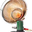 Buyplus Portable Propane Heater, Portable Camping Heater Outdoor with Ignition, Control Valve, Gas Cylinder Base for Tent, Fishing, Garage