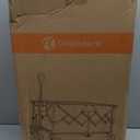 220L Collapsible Wagon Cart Foldable, 460lbs Load Capacity Heavy Duty Folding Beach Wagons with Big All-Terrain Wheels, Utility Carts for Groceries, Shopping, Camping, Sports - Grey&Blue