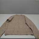 WDIRARA Women's Crew Neck Long Sleeve Sweater Pullover Knit Top Solid Color Casual Knitwear, S