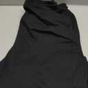 HeSaYep Women's Fleece Lined Sweatpants Barrel Leg Baggy Sweat Pants Winter Thermal Cotton Pants with Pockets (Medium, Black)