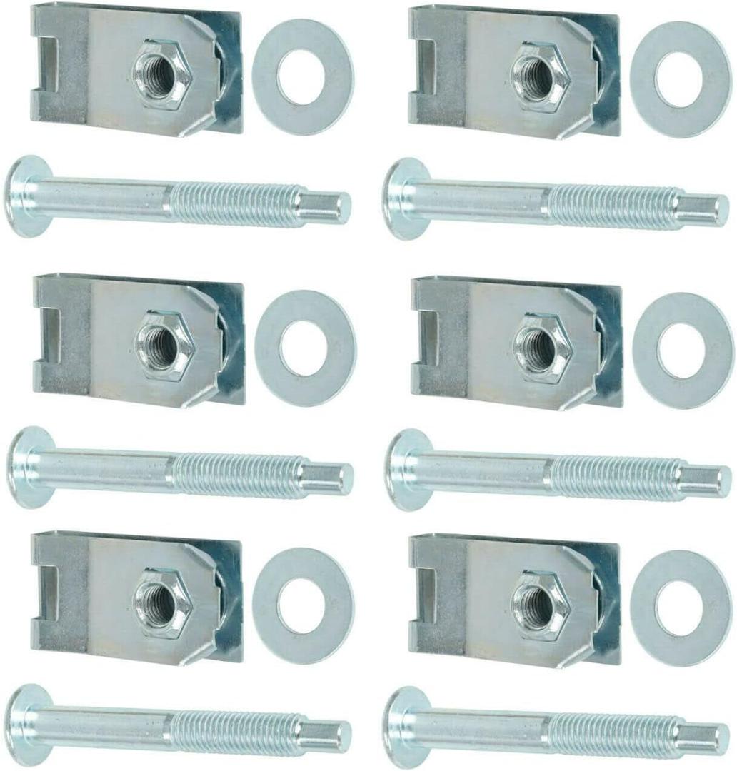 Truck Bed Bolt Nut Mounting Hardware Compatible with Ford 1997-2014 F150 1997-1999 F250 Blackwood Mark LT,Replacement#924-313 W708605-S436 W709424-S901